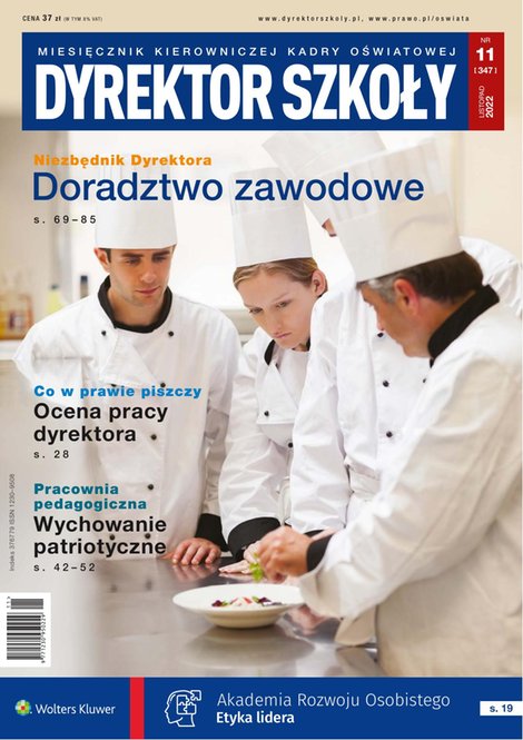 e-prasa: Dyrektor Szkoły – e-wydanie – 11/2022