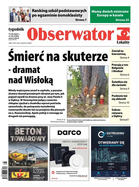e-prasa: Obserwator Lokalny – e-wydania – 28/2023
