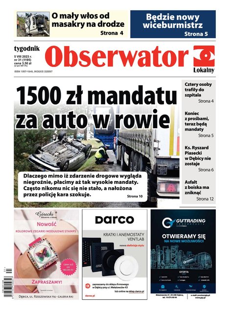 e-prasa: Obserwator Lokalny – e-wydania – 31/2023