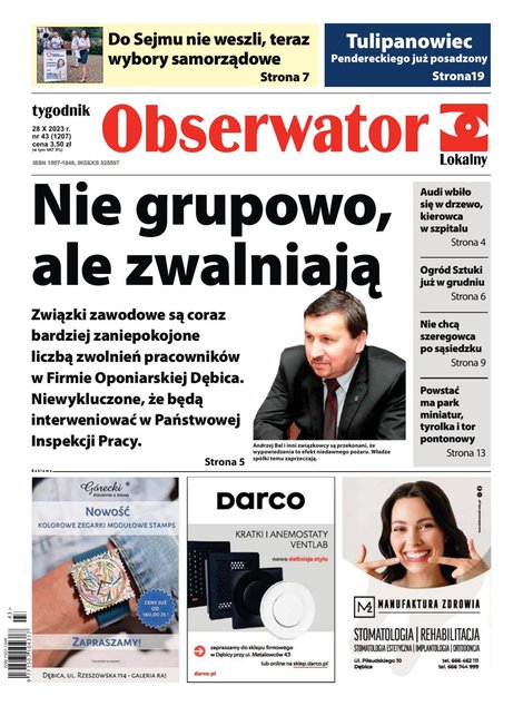 e-prasa: Obserwator Lokalny – e-wydania – 43/2023