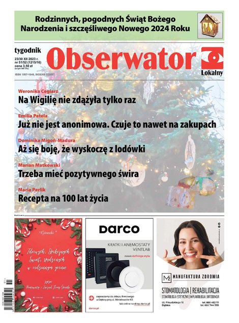 e-prasa: Obserwator Lokalny – e-wydania – 51-52/2023