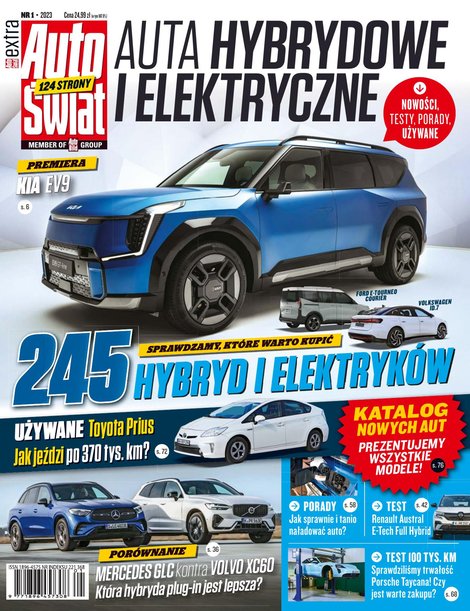 e-prasa: Auto Świat Extra – e-wydania – 1/2023 Auta hybrydowe i elektryczne