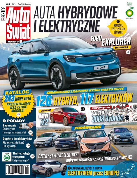 e-prasa: Auto Świat Extra – e-wydania – 2/2023 Auta hybrydowe i elektryczne