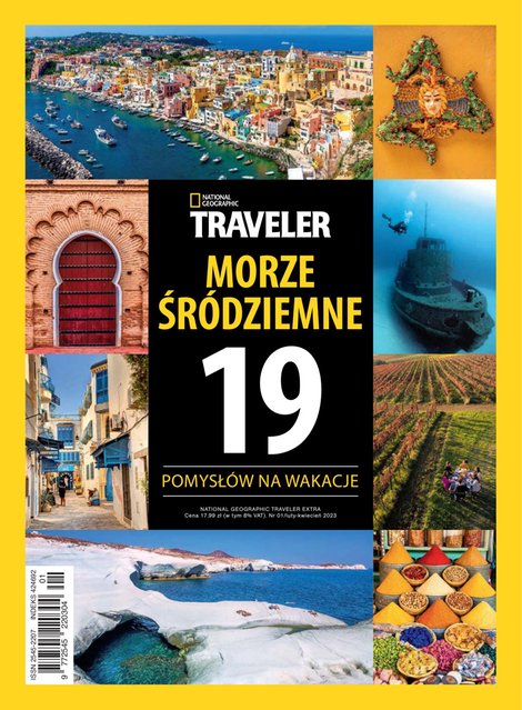 e-prasa: National Geographic Traveler Extra – eprasa – 1/2023 - Morze Śródziemne - 19 pomysłów na wakacje