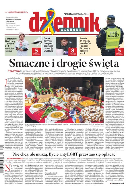 e-prasa: Dziennik Wschodni – e-wydanie – 60/2023