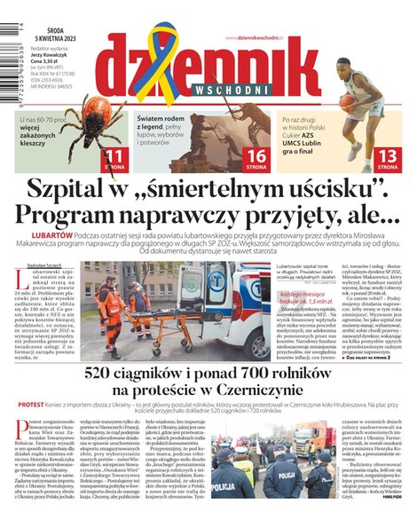 e-prasa: Dziennik Wschodni – e-wydanie – 67/2023
