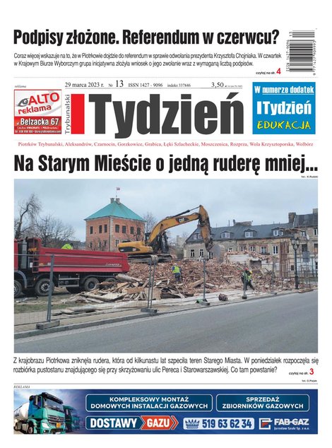 e-prasa: Tydzień Trybunalski – e-wydania – 13/2023