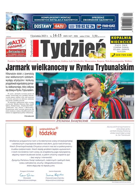 e-prasa: Tydzień Trybunalski – e-wydania – 14-15/2023