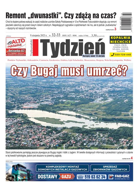 e-prasa: Tydzień Trybunalski – e-wydania – 32-33/2023