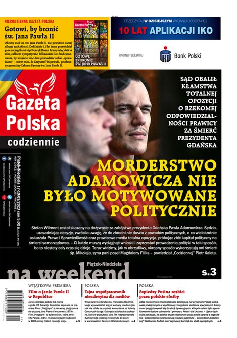 e-prasa: Gazeta Polska Codziennie – e-wydanie – 54/2023