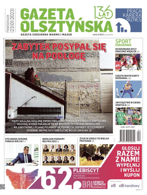 e-prasa: Gazeta Olsztyńska – e-wydania – 15/2023