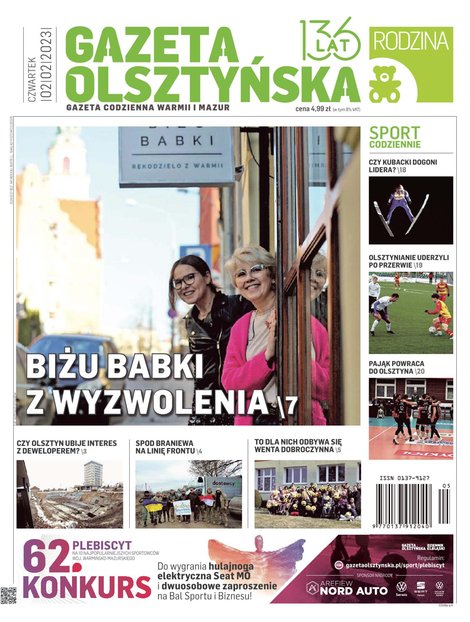 e-prasa: Gazeta Olsztyńska – e-wydania – 23/2023