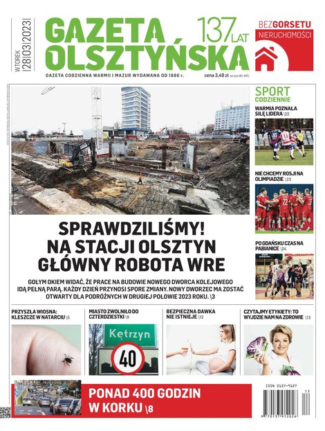 e-prasa: Gazeta Olsztyńska – e-wydania – 61/2023