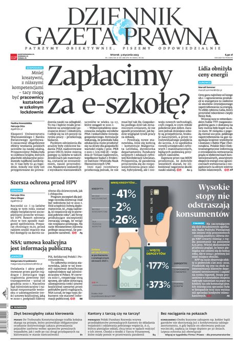 e-prasa: Dziennik Gazeta Prawna – e-wydanie – 2/2023