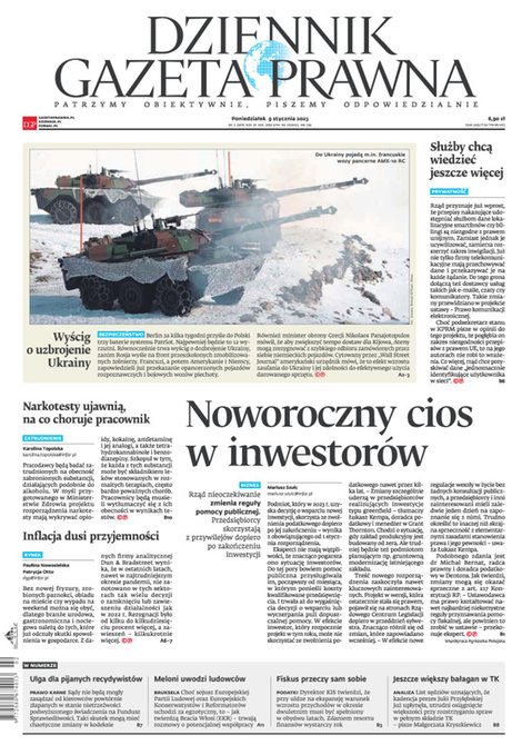 e-prasa: Dziennik Gazeta Prawna – e-wydanie – 5/2023