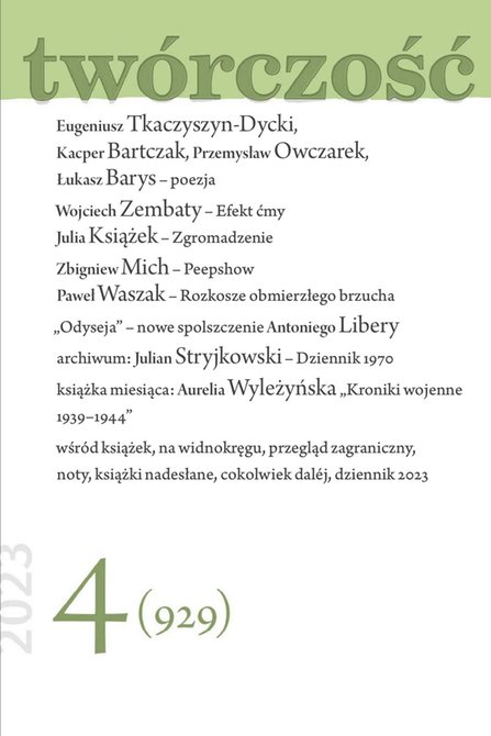 e-prasa: Twórczość – e-wydanie – 4/2023