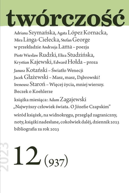 e-prasa: Twórczość – e-wydanie – 12/2023
