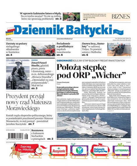 e-prasa: Dziennik Bałtycki – e-wydanie – 276/2023