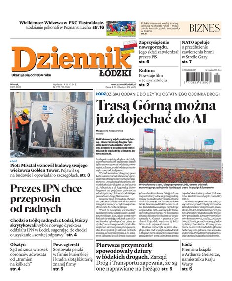 e-prasa: Dziennik Łódzki – e-wydanie – 276/2023