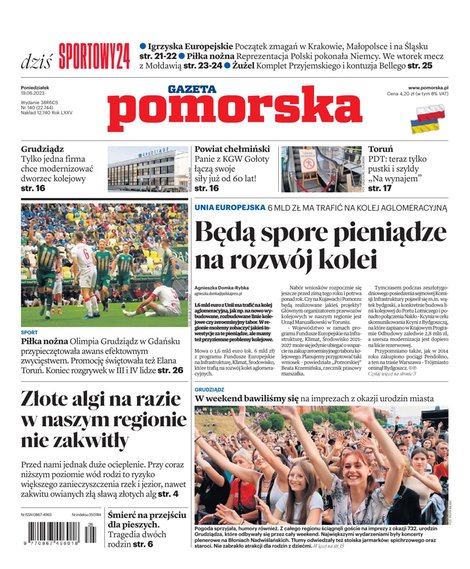 e-prasa: Gazeta Pomorska - Toruń – e-wydanie – 140/2023