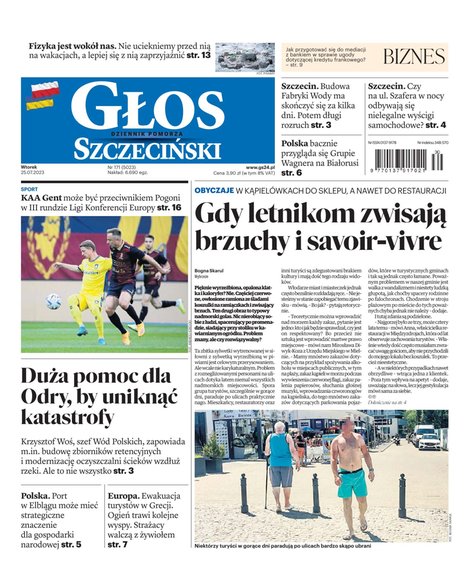 e-prasa: Głos Dziennik Pomorza - Szczecin – e-wydanie – 171/2023