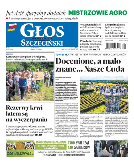 e-prasa: Głos Dziennik Pomorza - Szczecin – e-wydanie – 172/2023