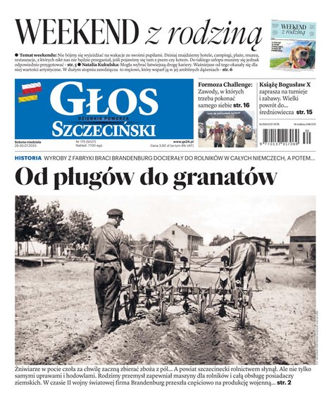 e-prasa: Głos Dziennik Pomorza - Szczecin – e-wydanie – 175/2023