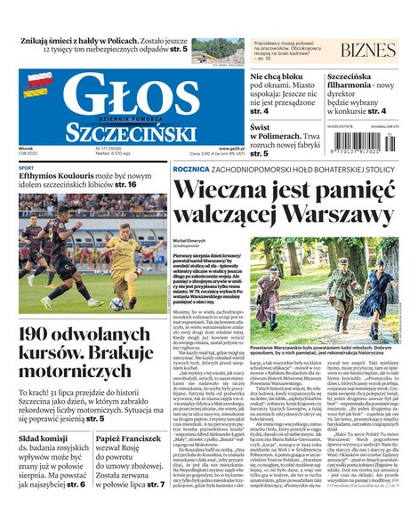 e-prasa: Głos Dziennik Pomorza - Szczecin – e-wydanie – 177/2023