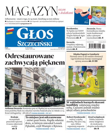 e-prasa: Głos Dziennik Pomorza - Szczecin – e-wydanie – 186/2023