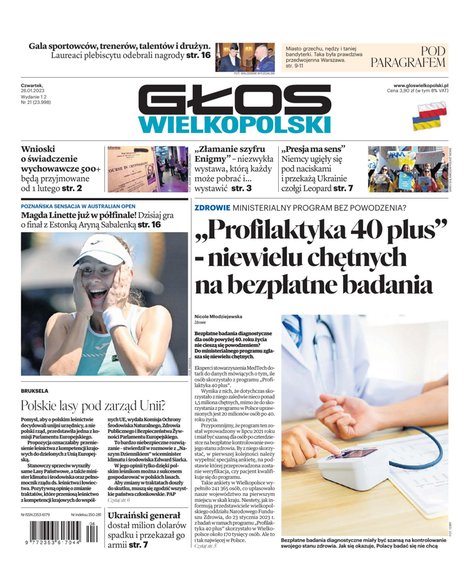 e-prasa: Głos Wielkopolski – e-wydanie – 21/2023