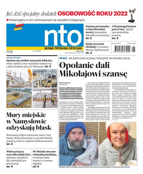 e-prasa: Nowa Trybuna Opolska – e-wydanie – 27/2023