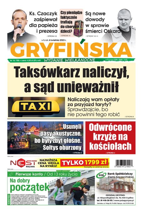 e-prasa: Gazeta Gryfińska – e-wydawnia – 14/2023