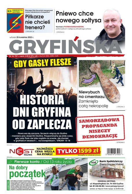 e-prasa: Gazeta Gryfińska – e-wydawnia – 16/2023