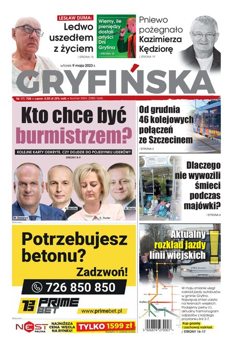 e-prasa: Gazeta Gryfińska – e-wydawnia – 17/2023