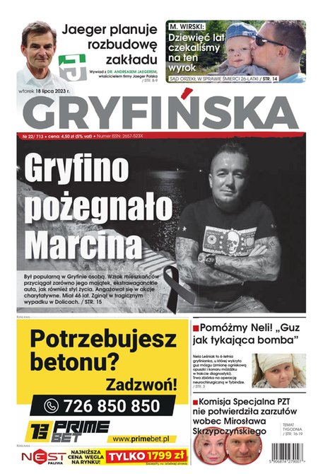e-prasa: Gazeta Gryfińska – e-wydawnia – 22/2023