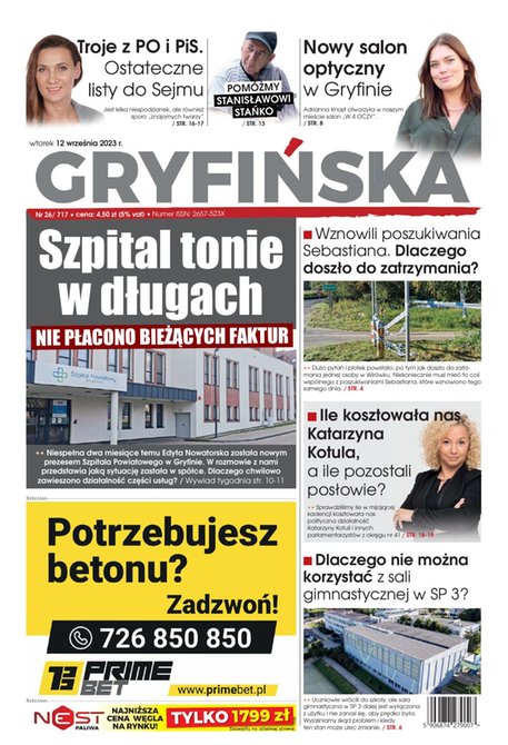 e-prasa: Gazeta Gryfińska – e-wydawnia – 26/2023
