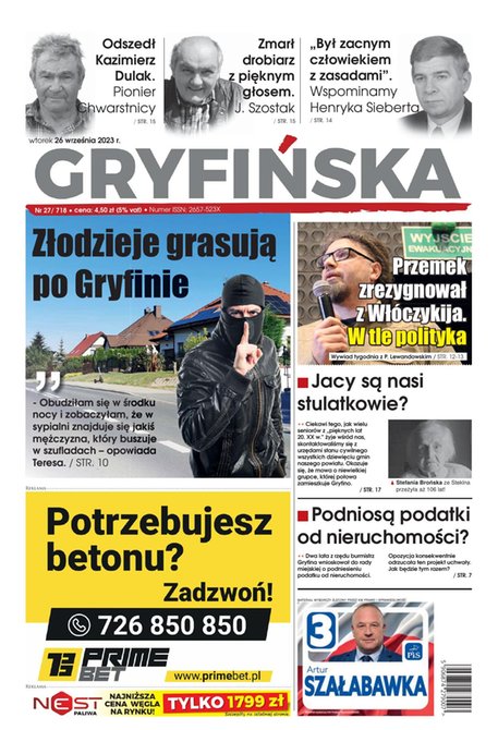 e-prasa: Gazeta Gryfińska – e-wydawnia – 27/2023
