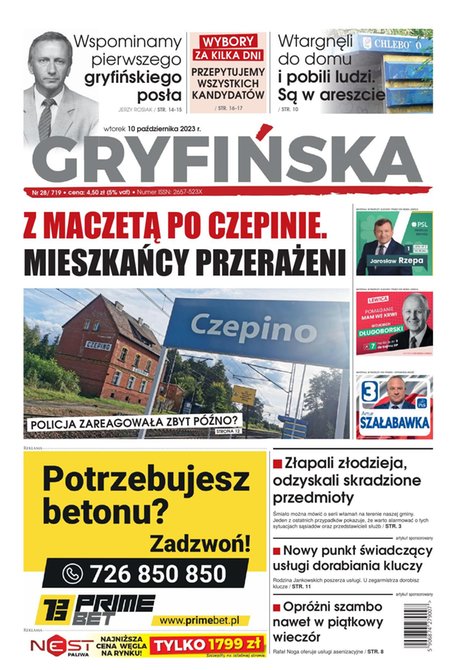e-prasa: Gazeta Gryfińska – e-wydawnia – 28/2023