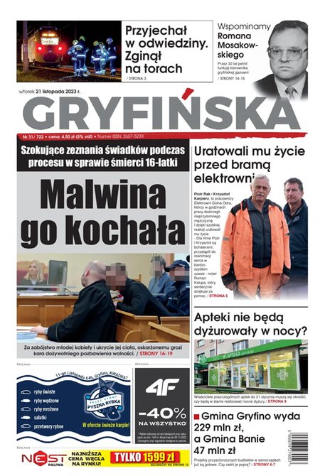 e-prasa: Gazeta Gryfińska – e-wydawnia – 31/2023