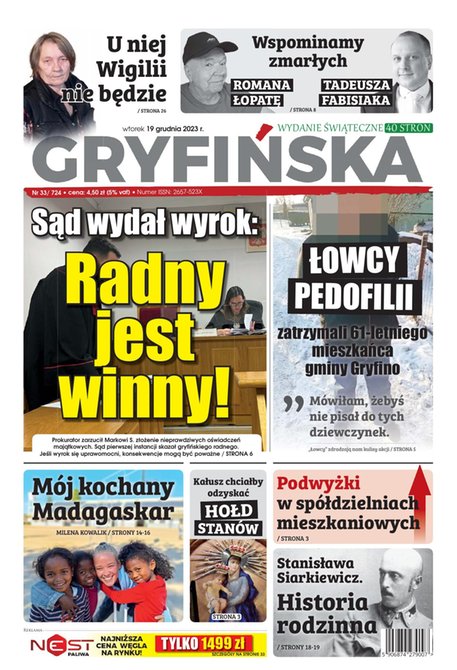 e-prasa: Gazeta Gryfińska – e-wydawnia – 33/2023