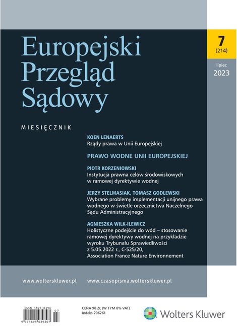 e-prasa: Europejski Przegląd Sądowy – e-wydanie – 7/2023