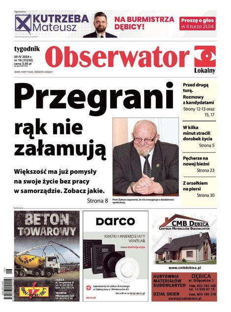 e-prasa: Obserwator Lokalny – e-wydania – 16/2024