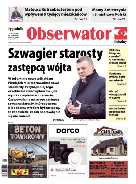 e-prasa: Obserwator Lokalny – e-wydania – 20/2024
