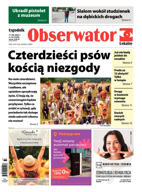 e-prasa: Obserwator Lokalny – e-wydania – 33/2024