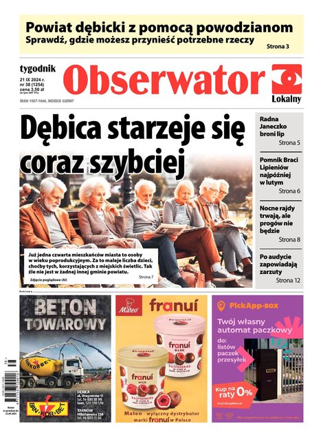 e-prasa: Obserwator Lokalny – e-wydania – 38/2024
