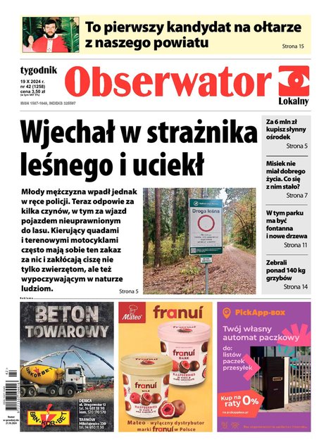 e-prasa: Obserwator Lokalny – e-wydania – 42/2024