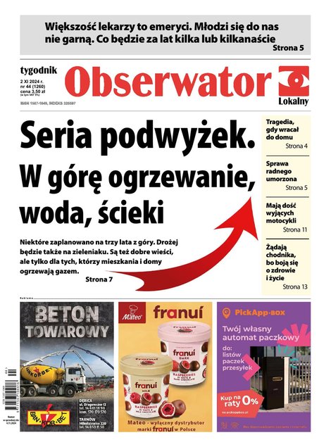 e-prasa: Obserwator Lokalny – e-wydania – 44/2024