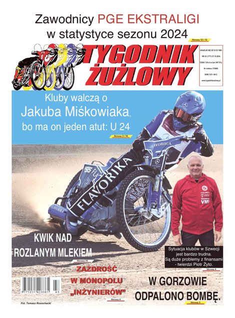 e-prasa: Tygodnik Żużlowy – e-wydanie – 43/2024