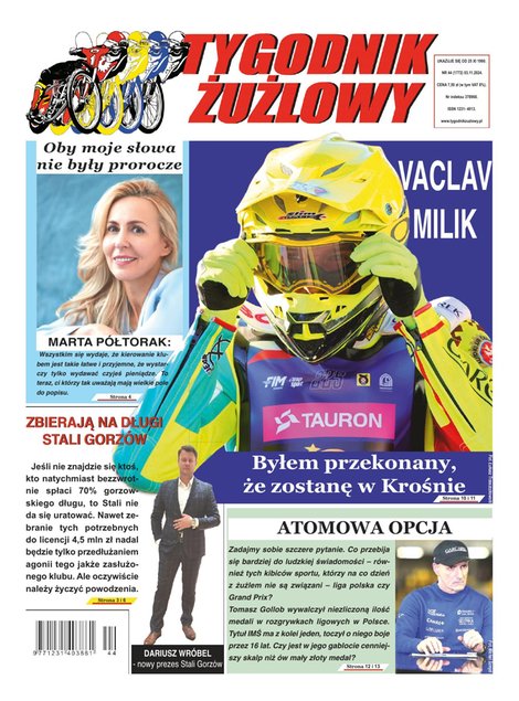 e-prasa: Tygodnik Żużlowy – e-wydanie – 44/2024