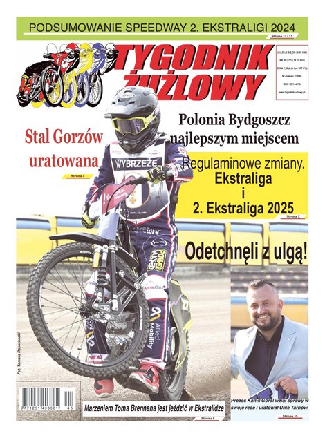 e-prasa: Tygodnik Żużlowy – e-wydanie – 45/2024